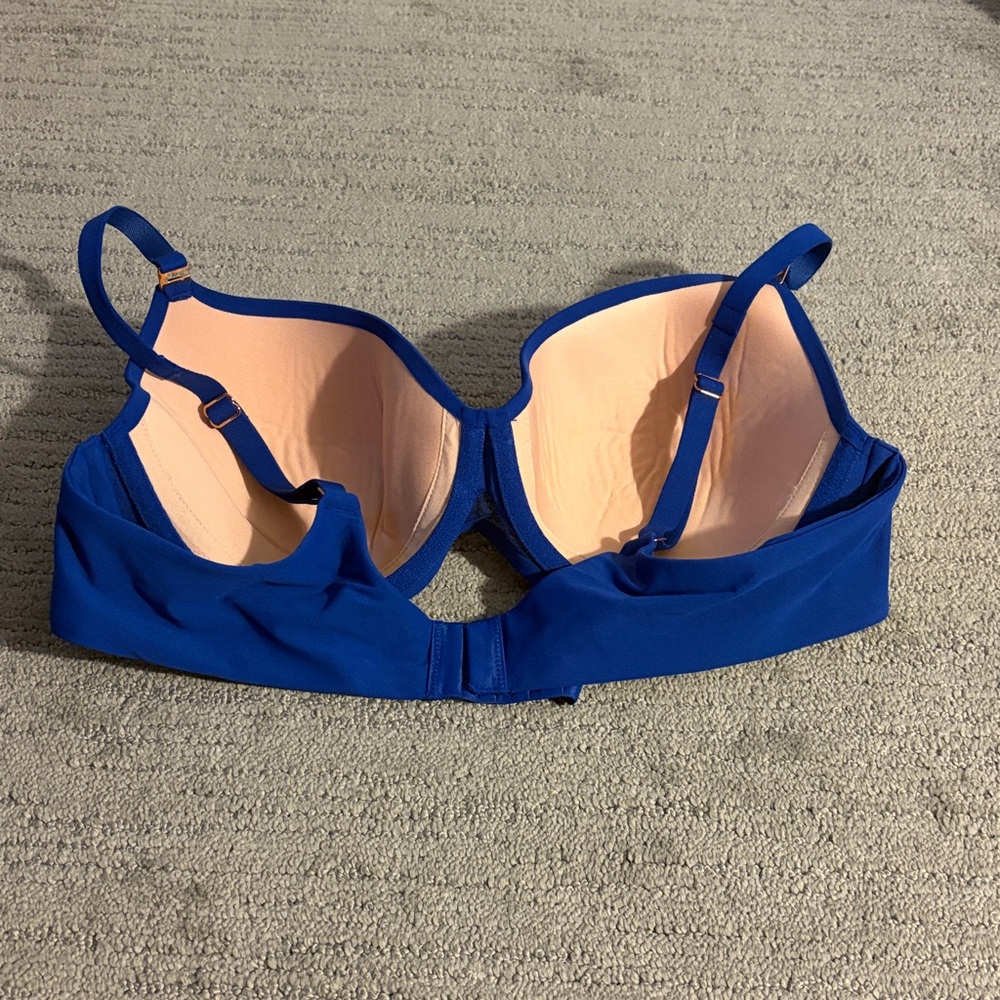 Soma Bodify Perfect Coverage Vibrant Blue Bra 38B - Picture 2 of 3